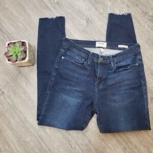 Frame Denim La Skinny de Jeanne Sz 30 Galvin Jeans